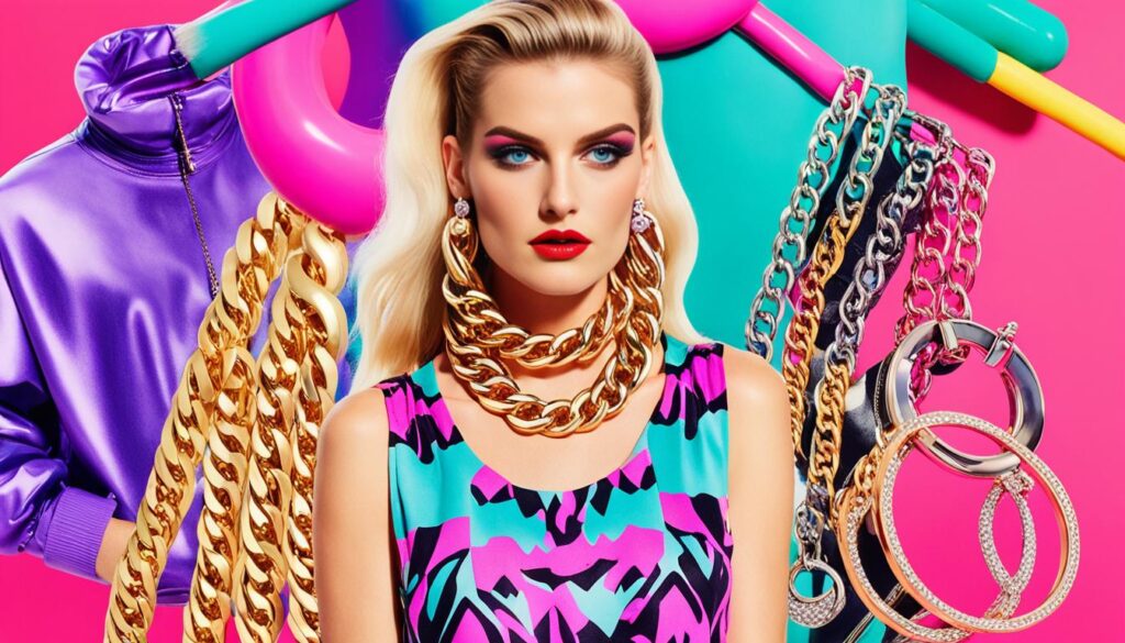 80er Jahre Revival Schmuck