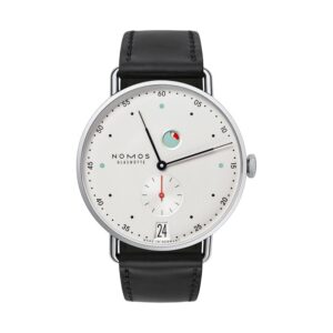 Nomos Glashütte Herrenuhr Metro Datum Gangreserve 1101