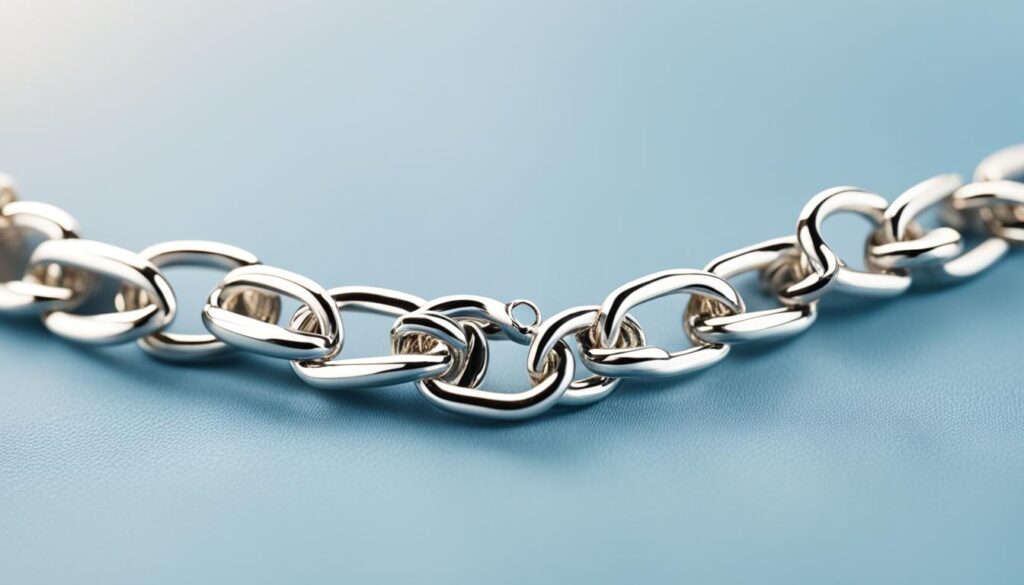 92,5% Silber Schmuckdetail