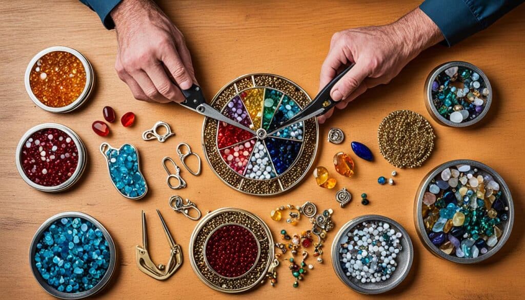 DIY Schmuck Herstellungsprozess