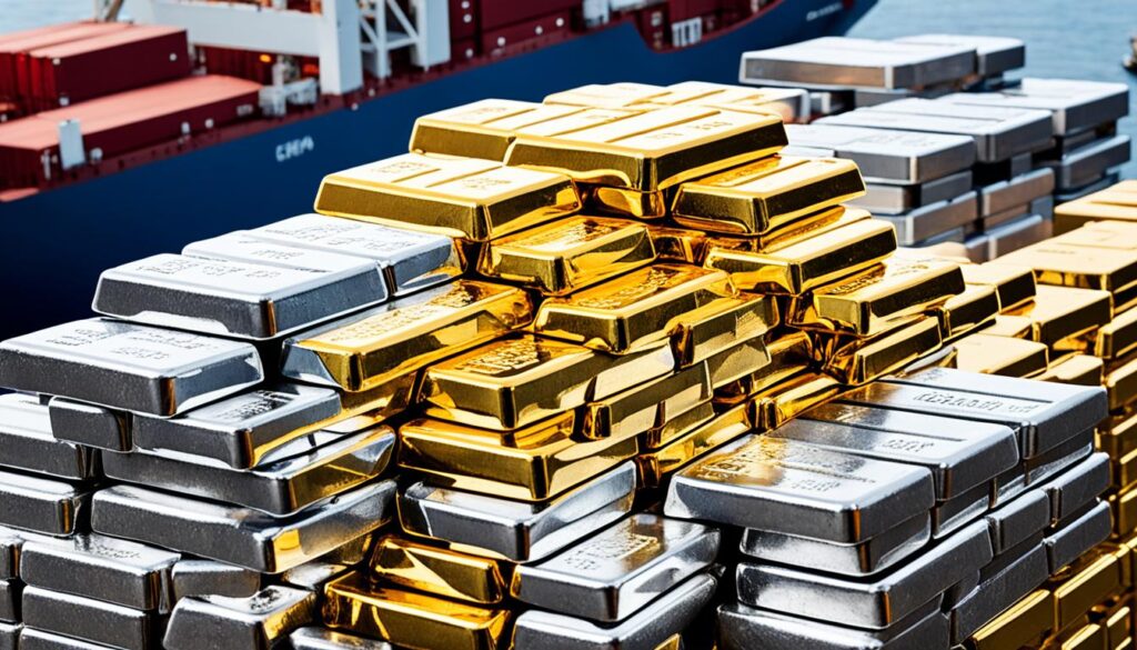 Edelmetallimport
