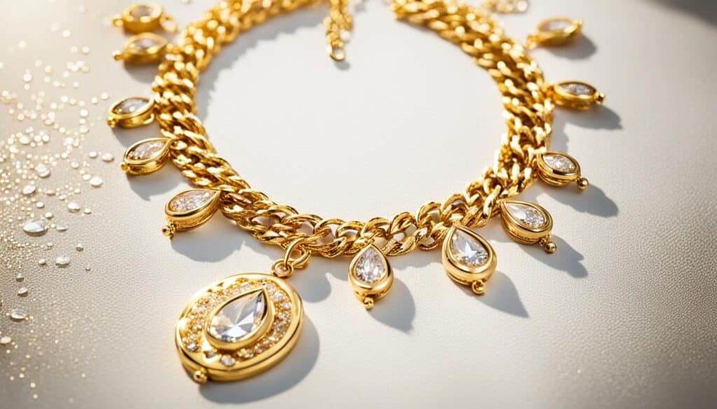 Goldschmuck Pflege