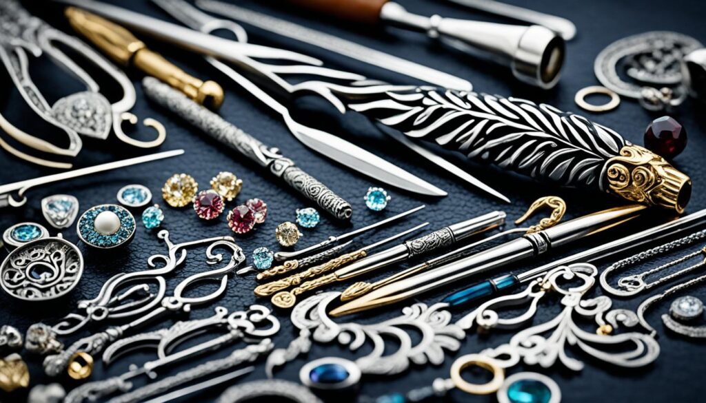 Herstellungsdetails Schmuck