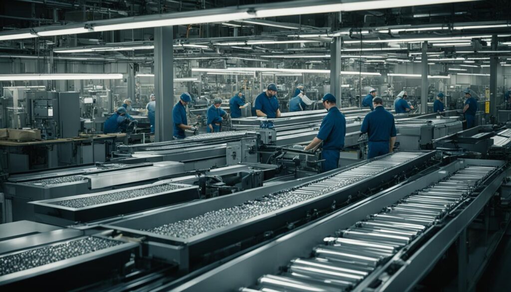 Industrielle Schmuckproduktion