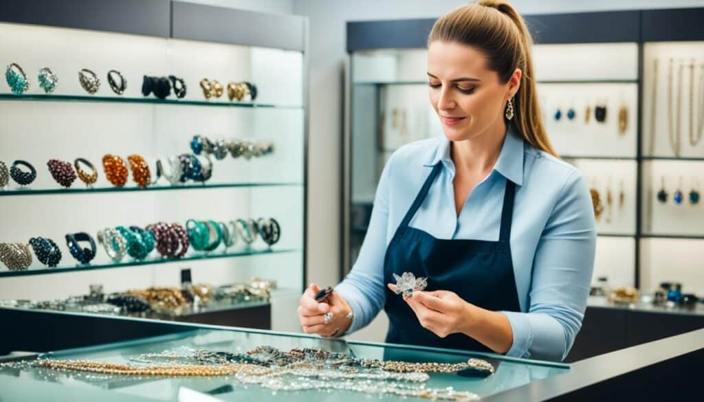 Kommunikation mit dem Juwelier