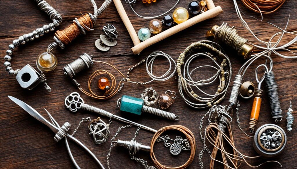 Materialien für DIY Schmuck