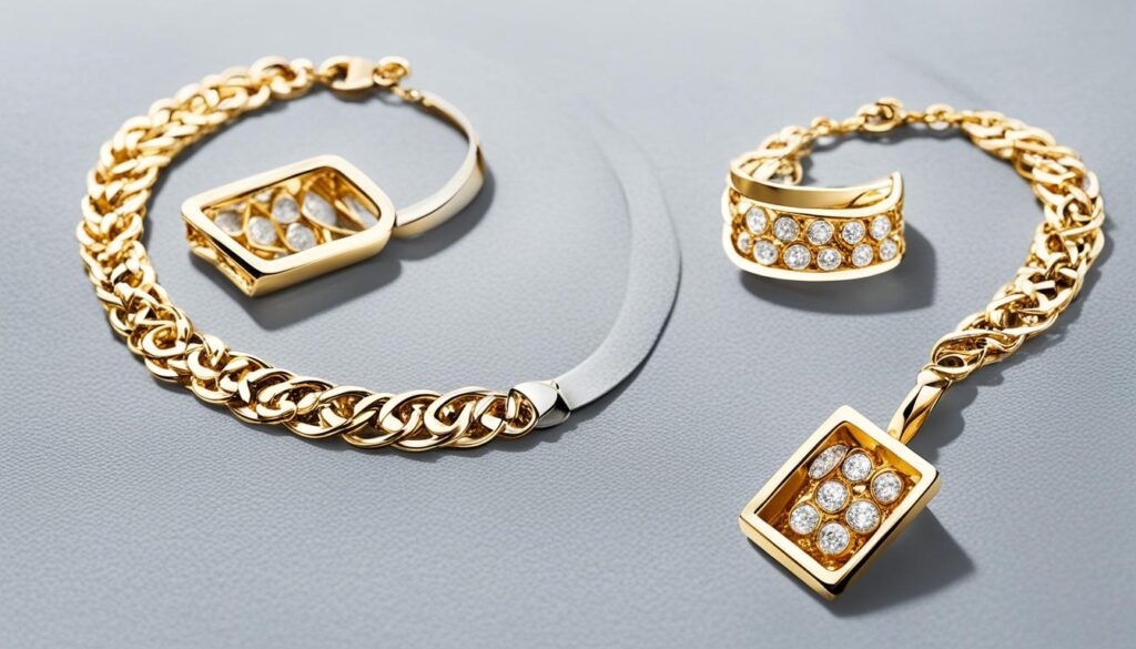 Materialmix im Schmuck