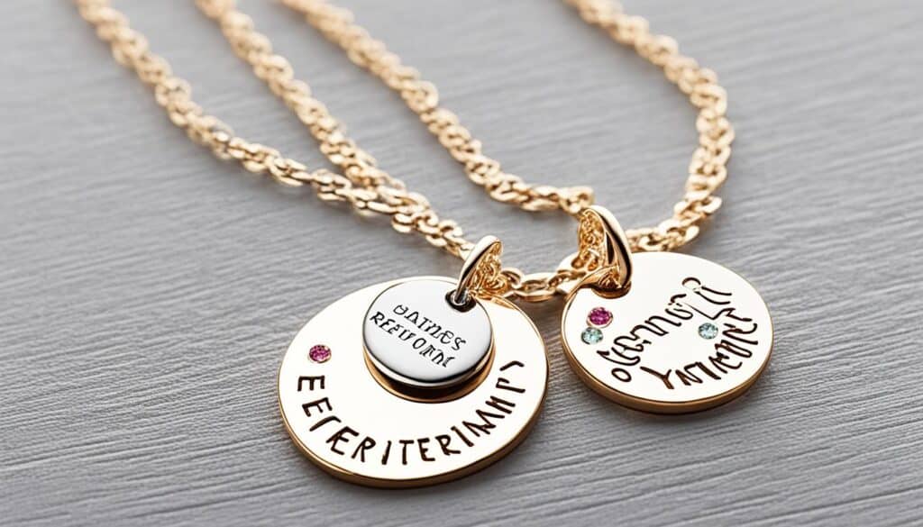 Personalisierter Schmuck
