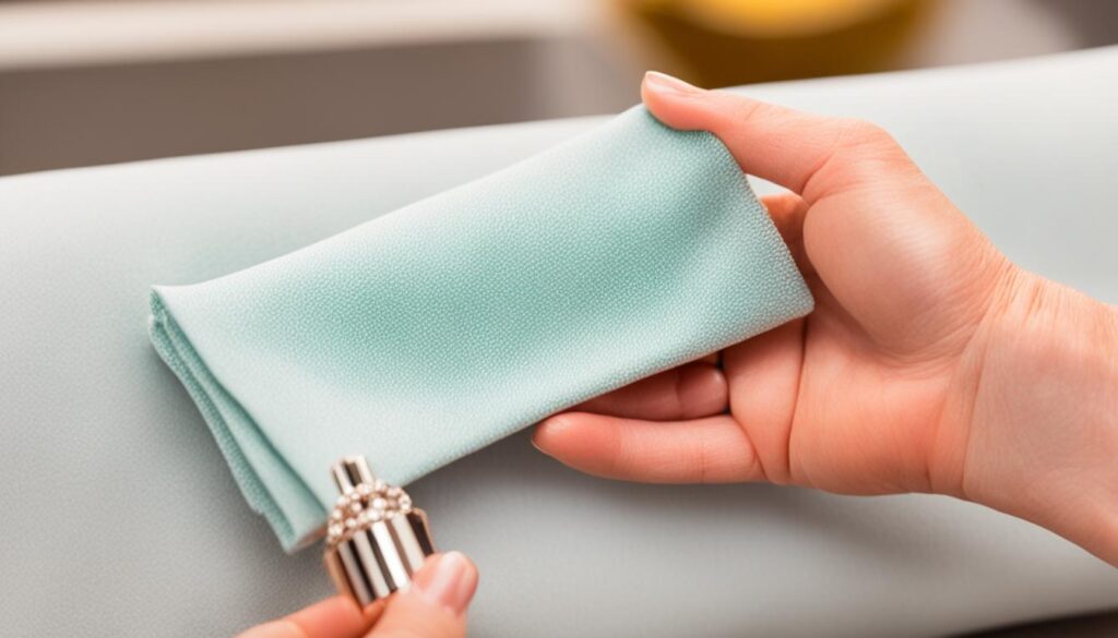 Poliermittel für Schmuck