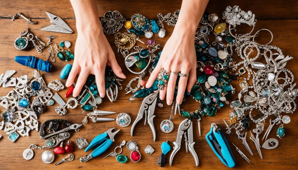 Praxisbeispiele für Schmuck-Upcycling