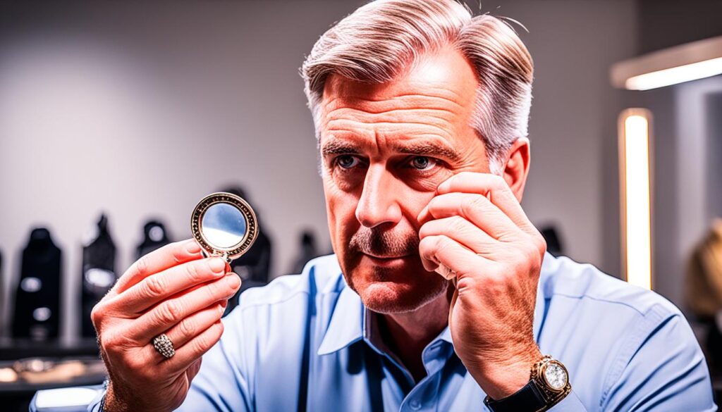 Qualifizierten Schmuckbewerter wählen