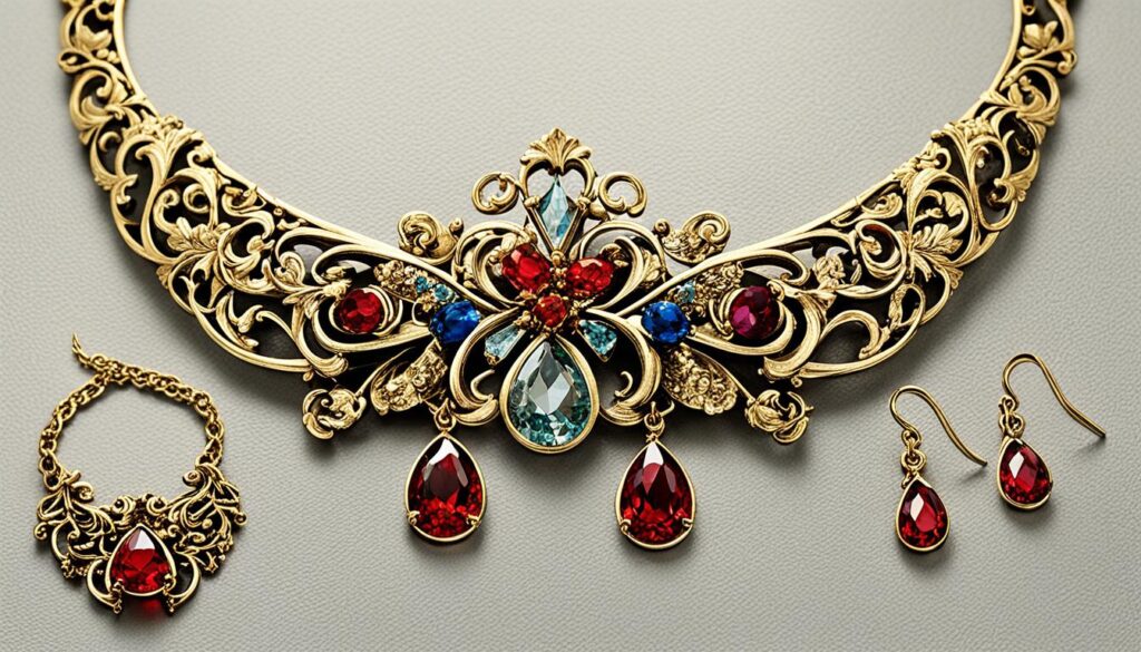 Renaissance Schmuck im Gemälde