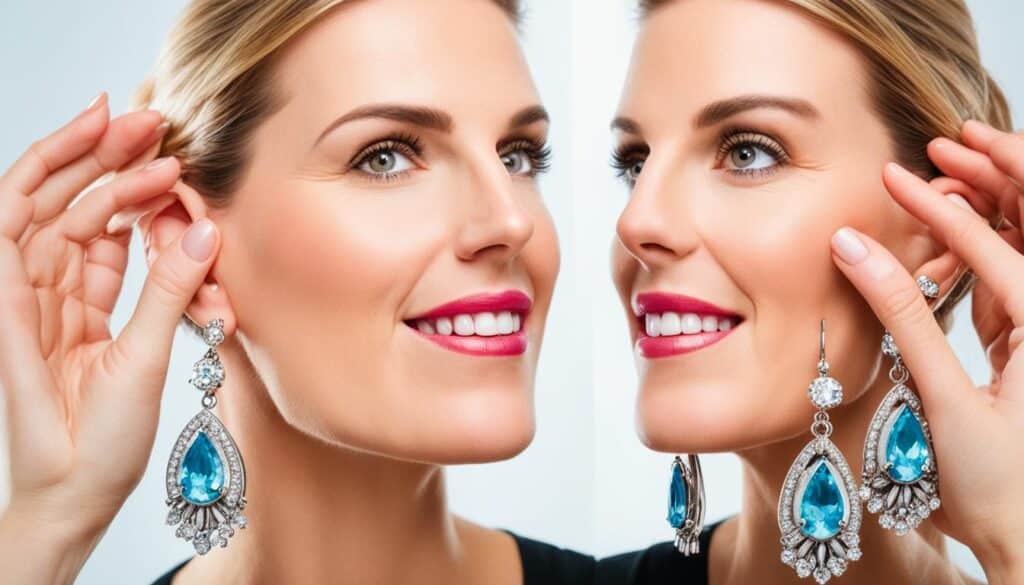 Sicherer Ohrschmuck