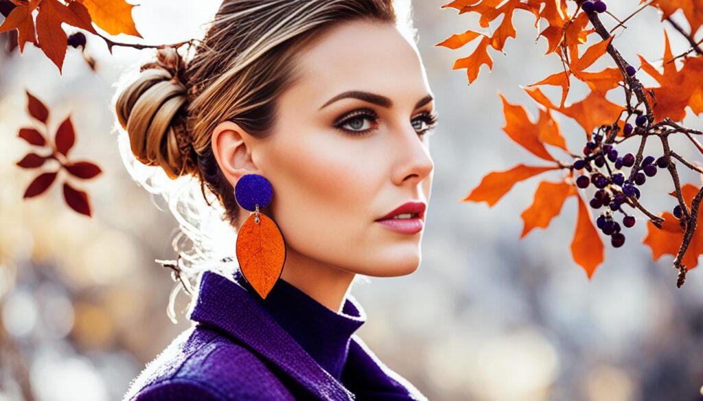 Statement-Ohrringe Herbstschmucktrends