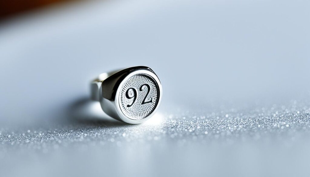 Sterlingsilber Stempel