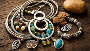 Verwendung von Naturmaterialien im Schmuck