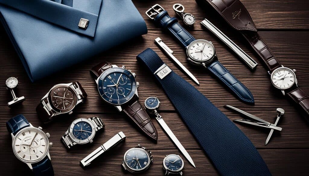 einflussreiche Herrenaccessoires