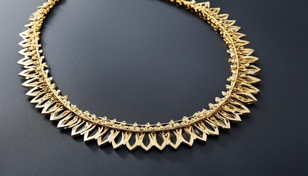 eleganter Goldschmuck