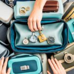 schmuck handgepäck oder koffer