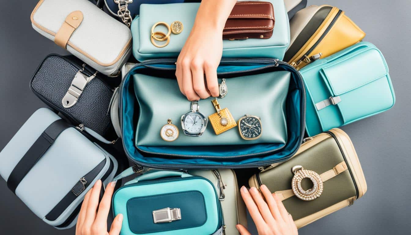 schmuck handgepäck oder koffer