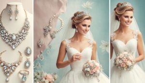 welcher schmuck zum brautkleid